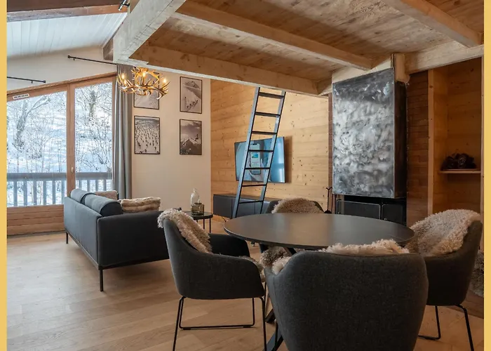 Lägenhet Le Cocon Alpin I Megève