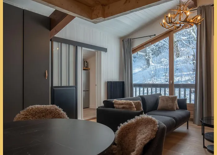 Le Cocon Alpin I Lägenhet Megève